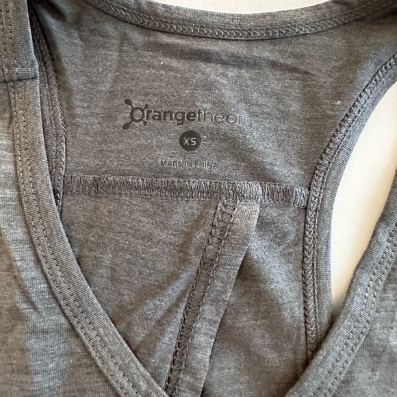 New with tags orange theory fitness v-neck tank XS - Picture 6 of 7